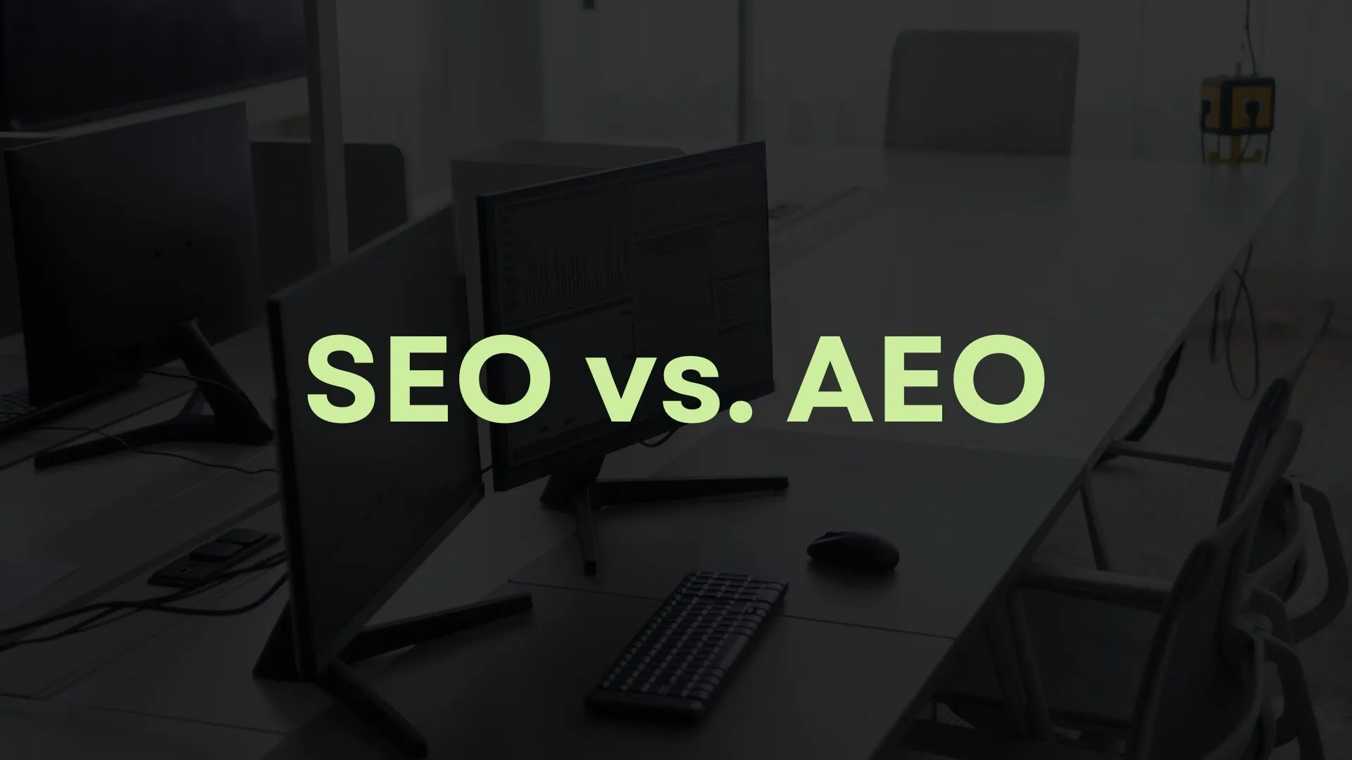 SEO vs AEO Understanding the Key Differences and Future Trends